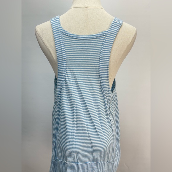 PILCRO Light Blue and White Striped Swing Tank size S - Picture 6 of 16